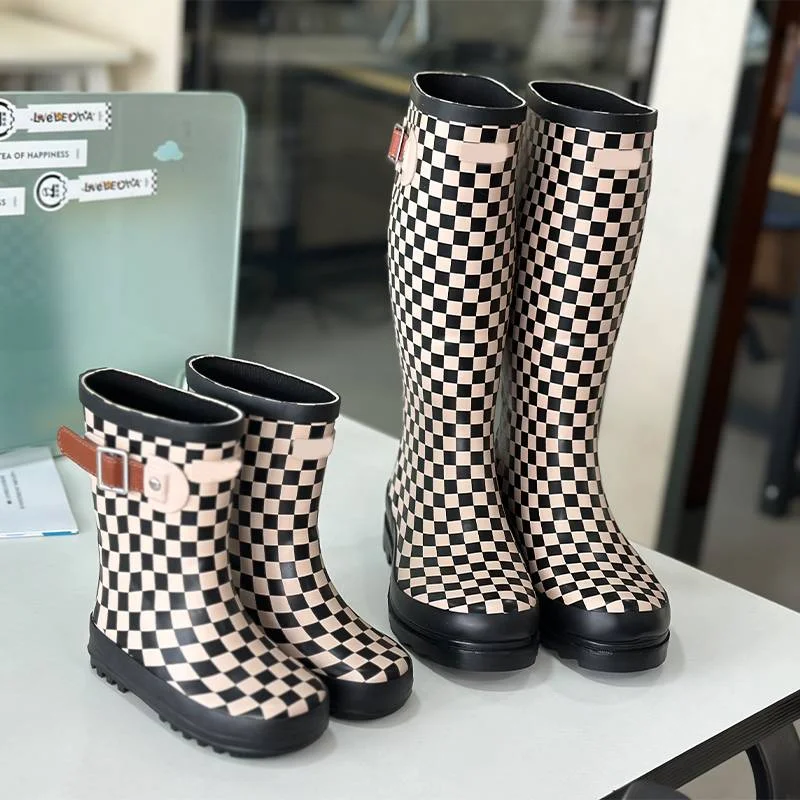 Family collection rain boots waterproof wellington boots