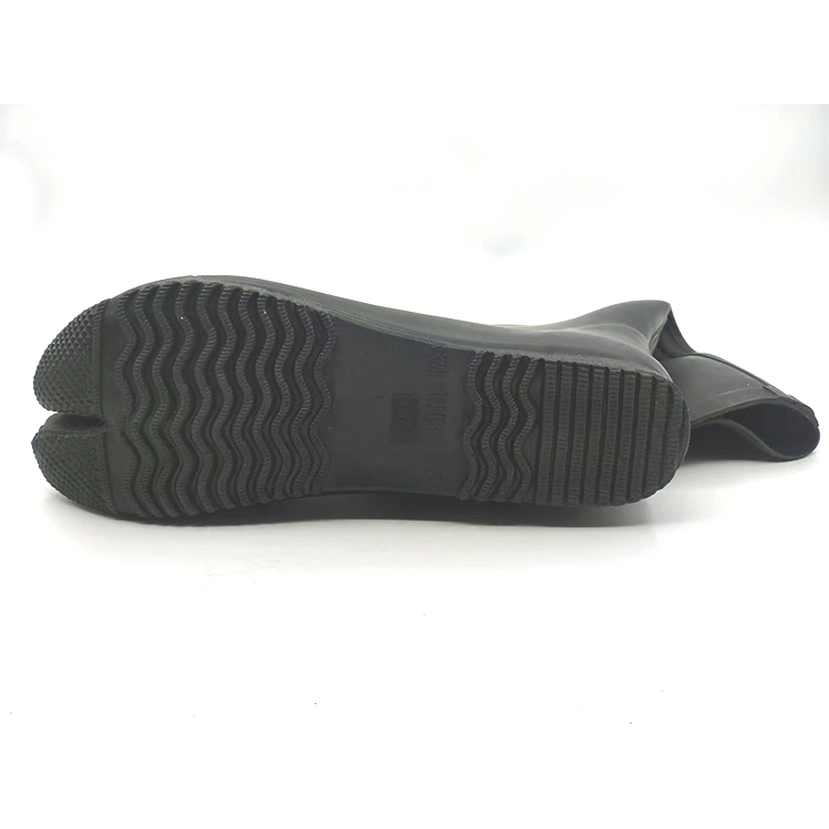 Split toe outdoor barefoot rain boots