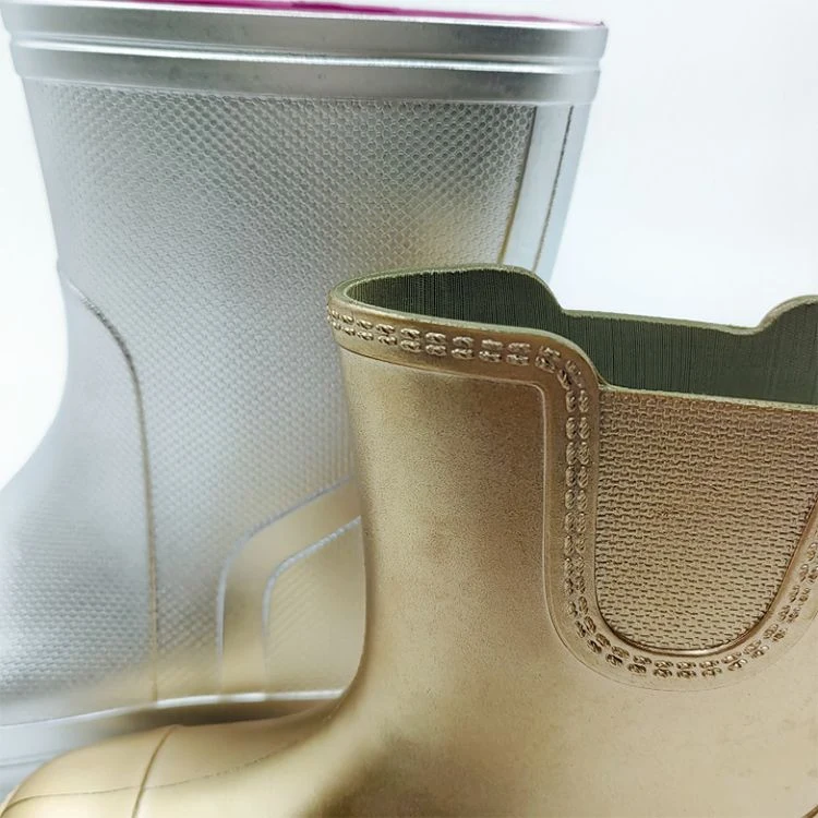 Shiny rubber boots for children