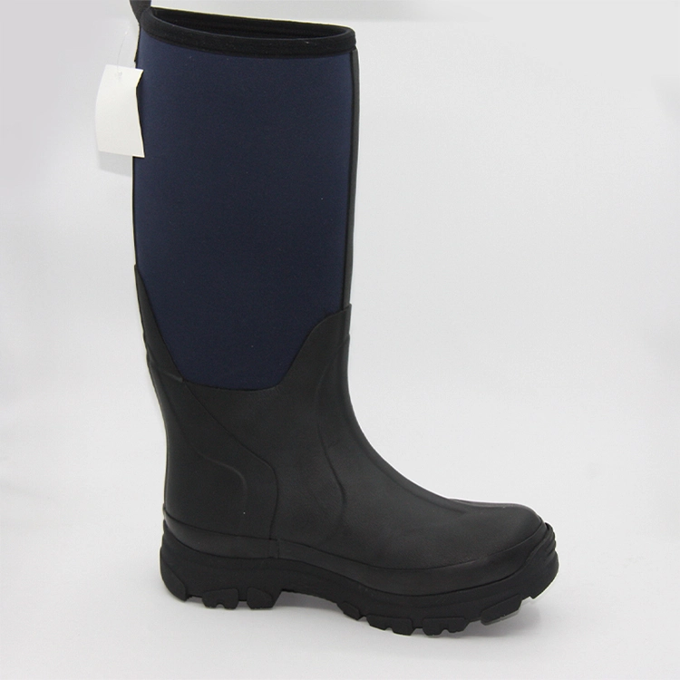 Outdoor mens neoprene farming mud hunting boots