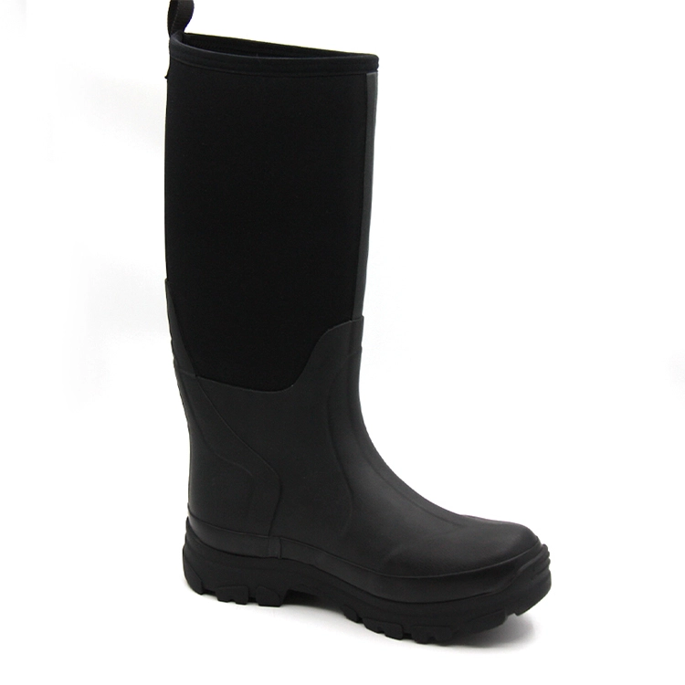 Outdoor mens neoprene farming mud hunting boots