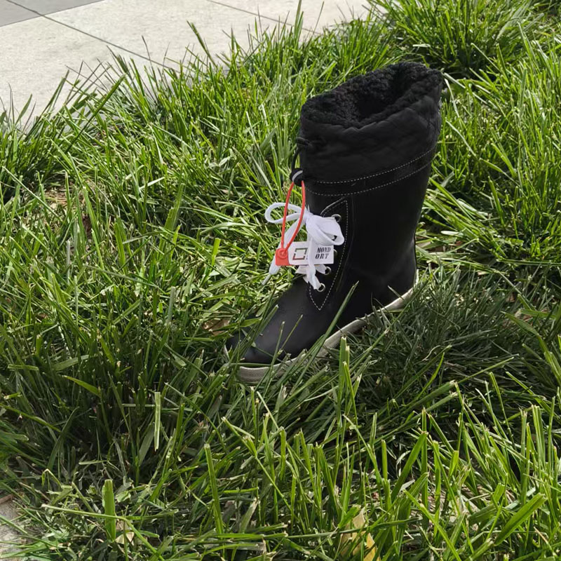 OEM lace up children rubber wellies rain boots
