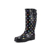OEM print rubber boots for women