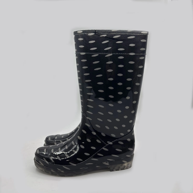 Women transparent thigh high boots