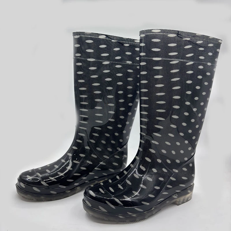 Women transparent thigh high boots