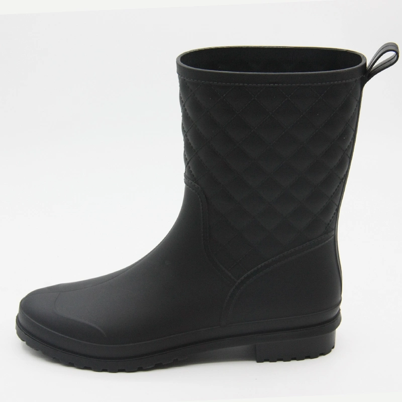 Factory-Direct Women’s Mid-Calf Rubber PVC Gum Boots