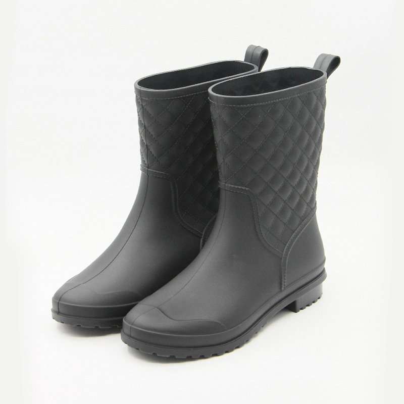 Factory-Direct Women’s Mid-Calf Rubber PVC Gum Boots
