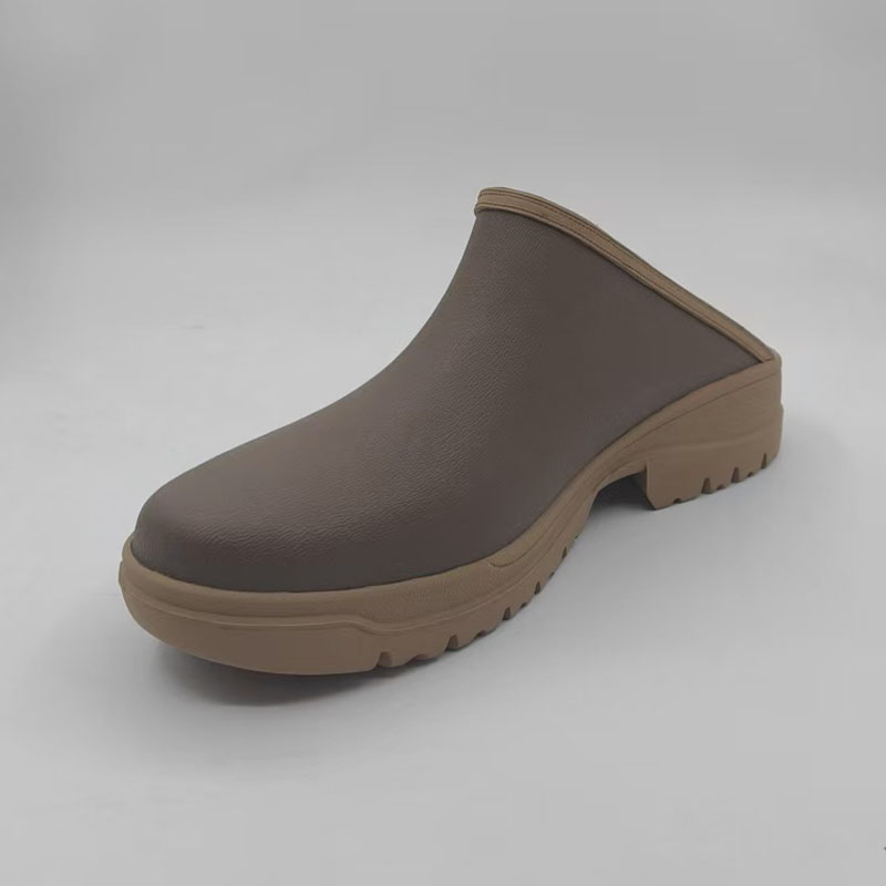 Neoprene lined non slip rubber slipper clogs