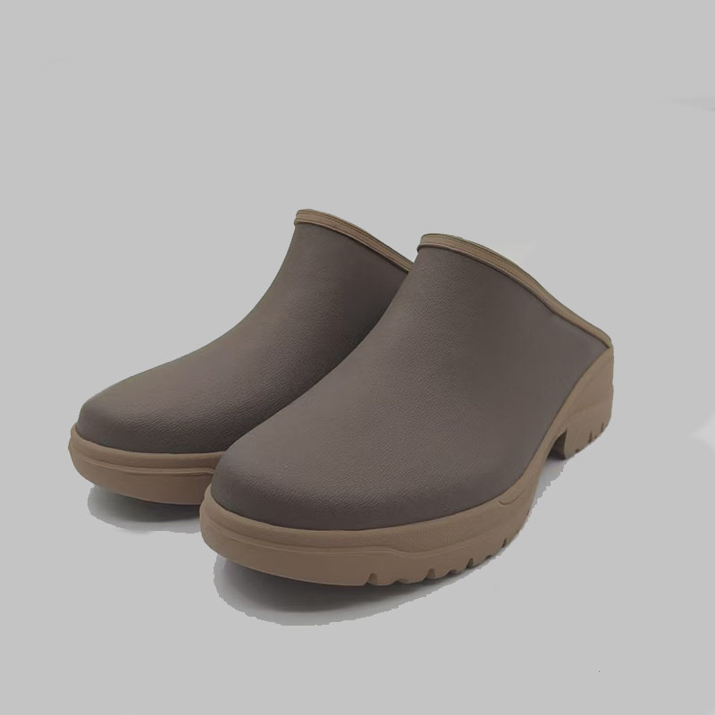 Neoprene lined non slip rubber slipper clogs