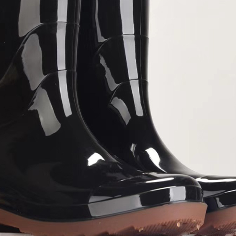 Tall Tube mens waterproof PVC motocycle boots